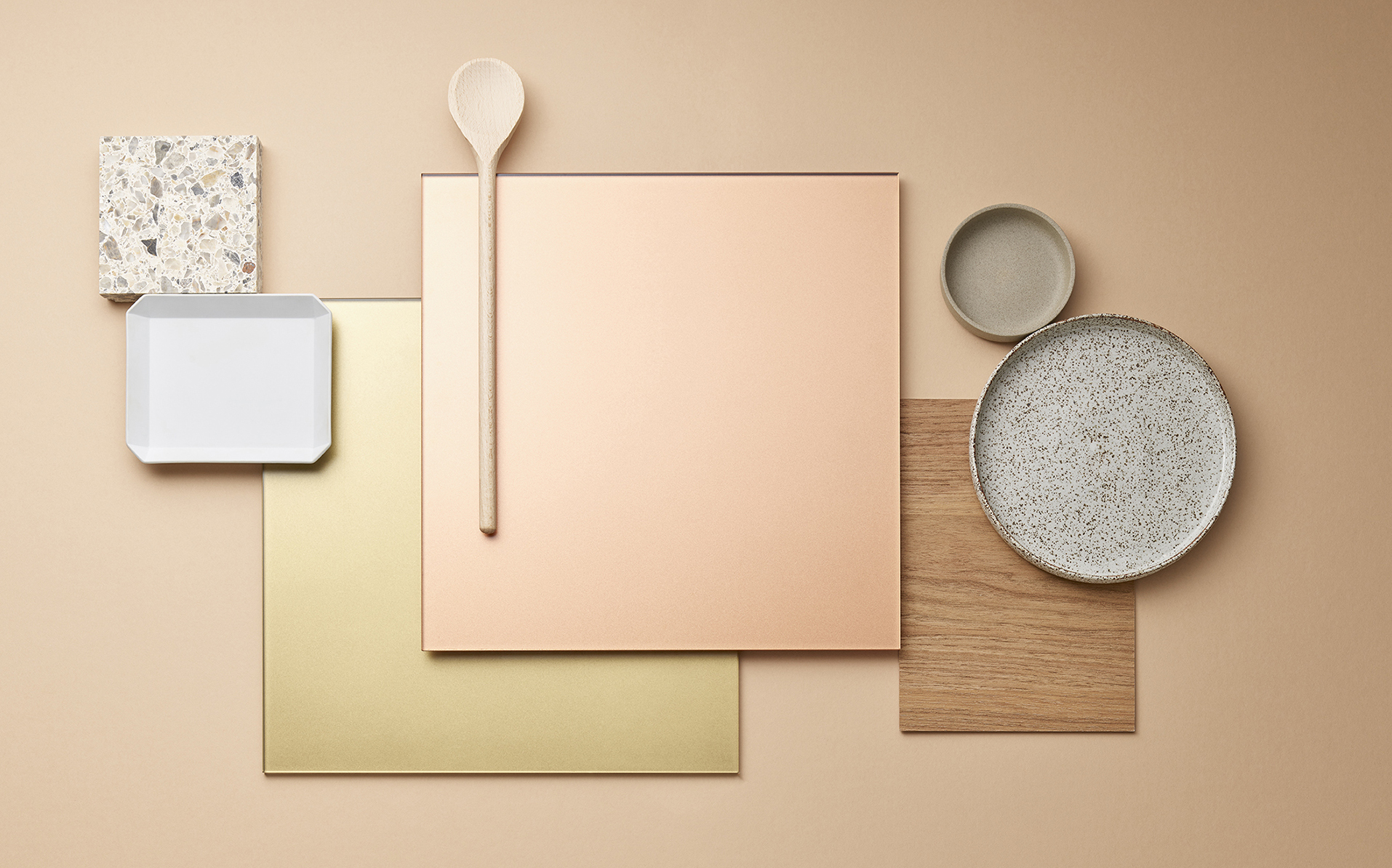 Modern metallic finishes