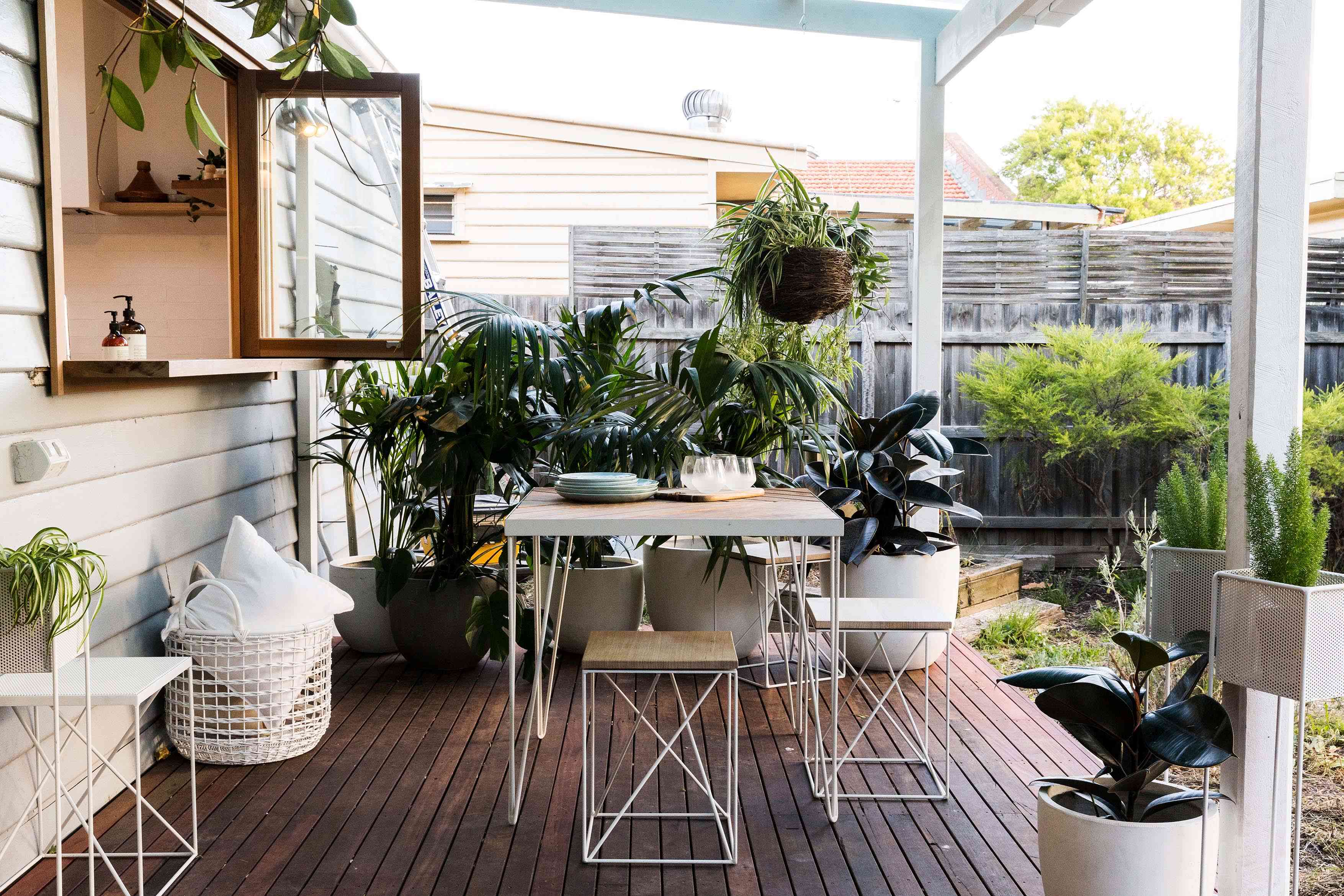 Take your entertaining outdoors